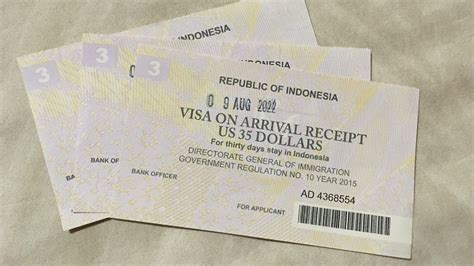 visum voor indonesie aanvragen